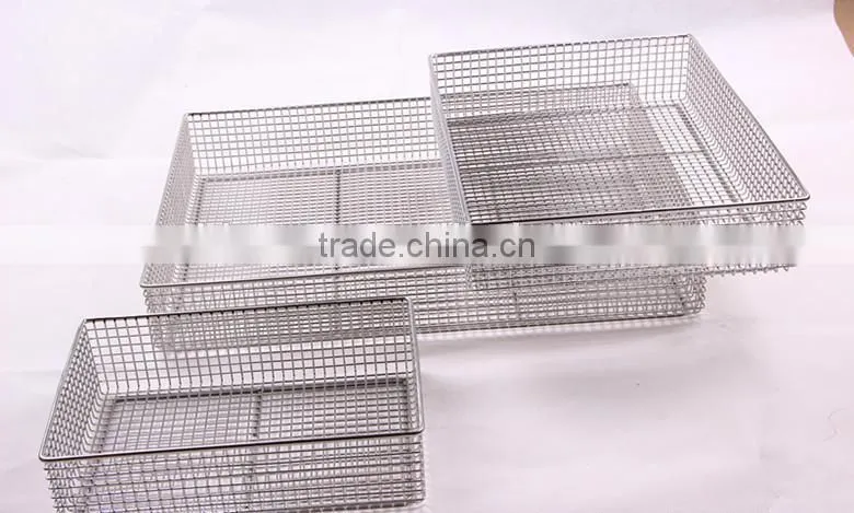 304 stainless steel storage baskets