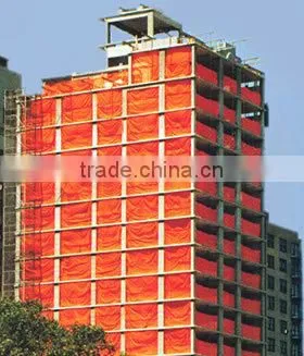 Alarm Plastic Mesh For Barrier Fencing - Orange Safety Net (HDPE)