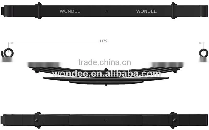 MZ2R P70/11/4 Russia Market Truck Parts Leaf Spring Suspension