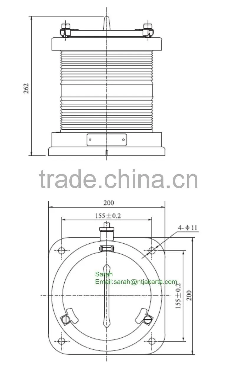 China suppliers Marine single-deck stainless steel navigation signal light CXH-1S