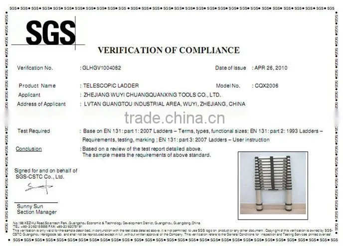 China ladder