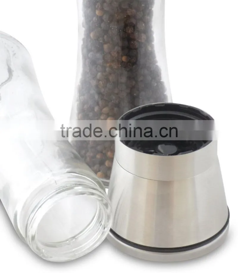 Stainless Steel Salt and Pepper Mills grinder shakers
