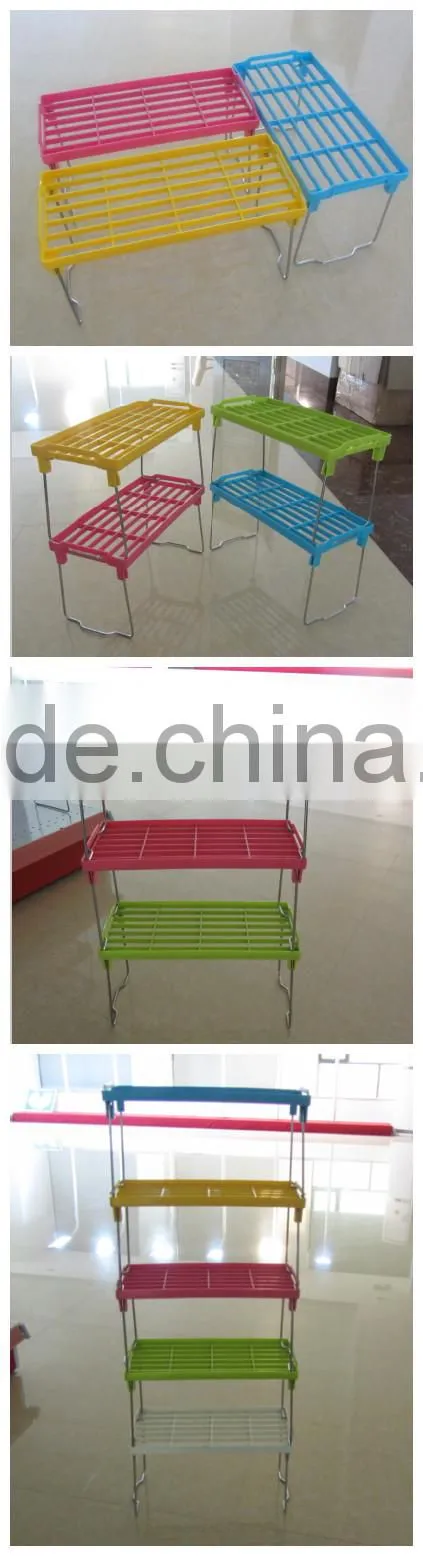 plastic storage shelf & rack for sundries on hot sale