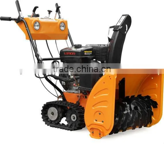 Snow blower with rubber track for sale