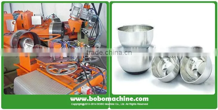 Rotary table cookware polish machine