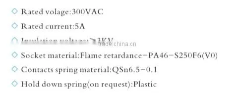 HEIGHT Hot Sale RX78625 Relay Socket /8 pin Relay Socket/Relay base with High Quality Factory Price
