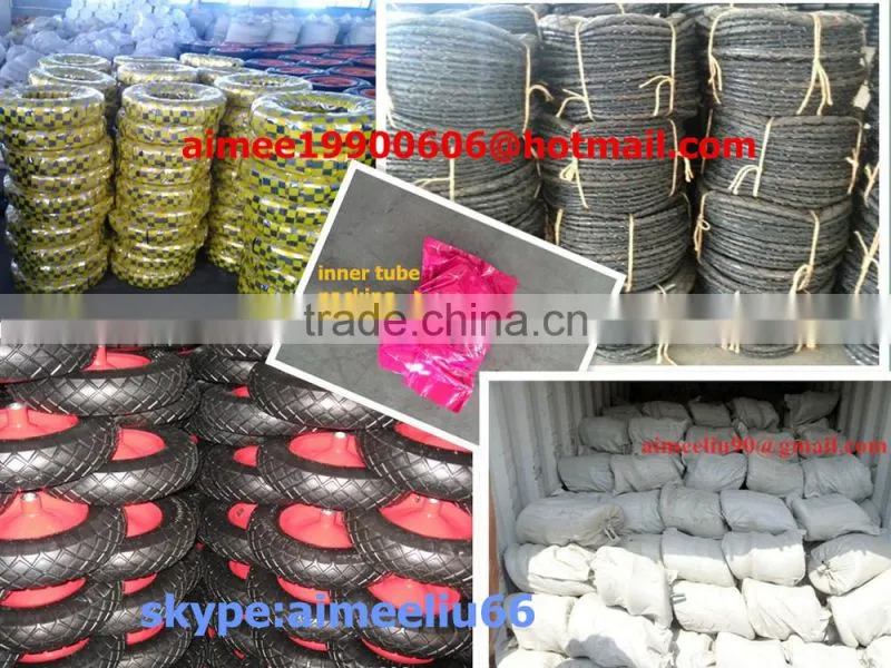 durable rubber tyre 4.00-8 4pr