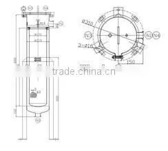 side entry bag filter