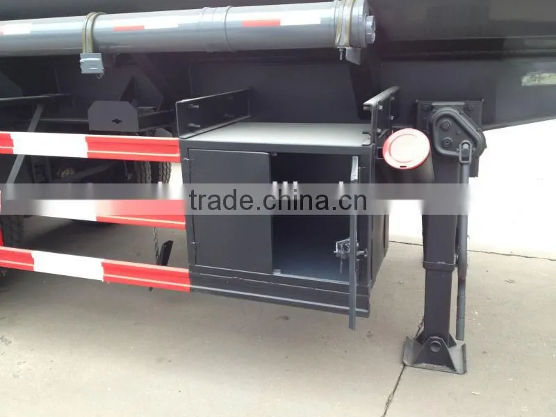china carbon steel 40m3 liquid chemical tanker semi trailer