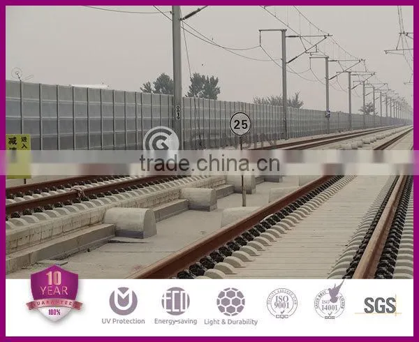 Sound Barrier 10 Years Guarantee of Yellowing 12mm Polycarbonate Solid Sheet