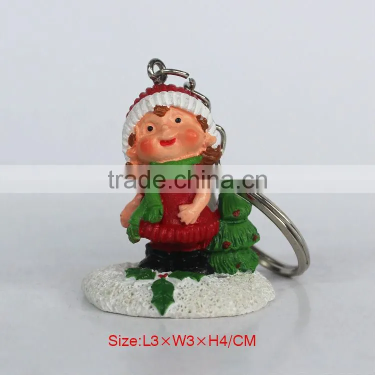 Christmas promotion keychains for bikes