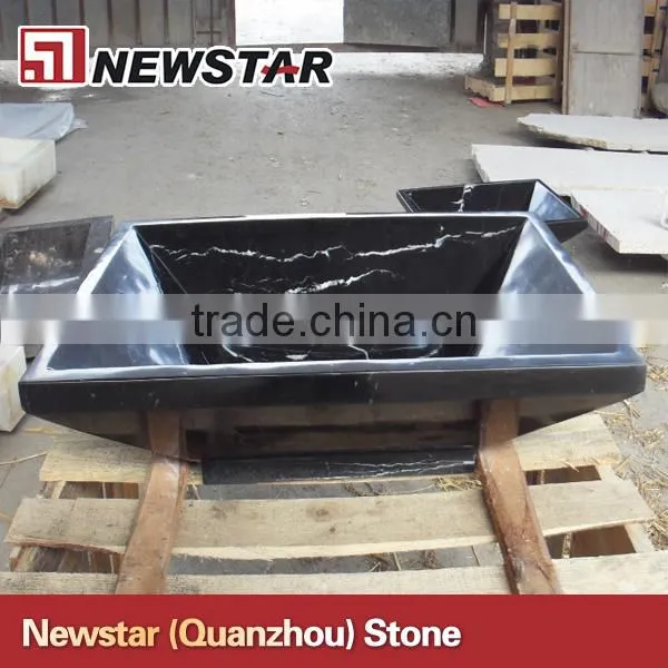sunny beige marble stone sink