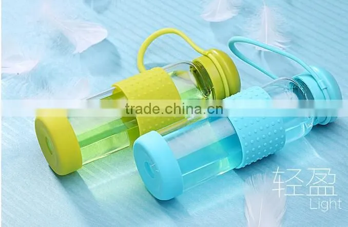 Borosilicate Glass Water Bottle