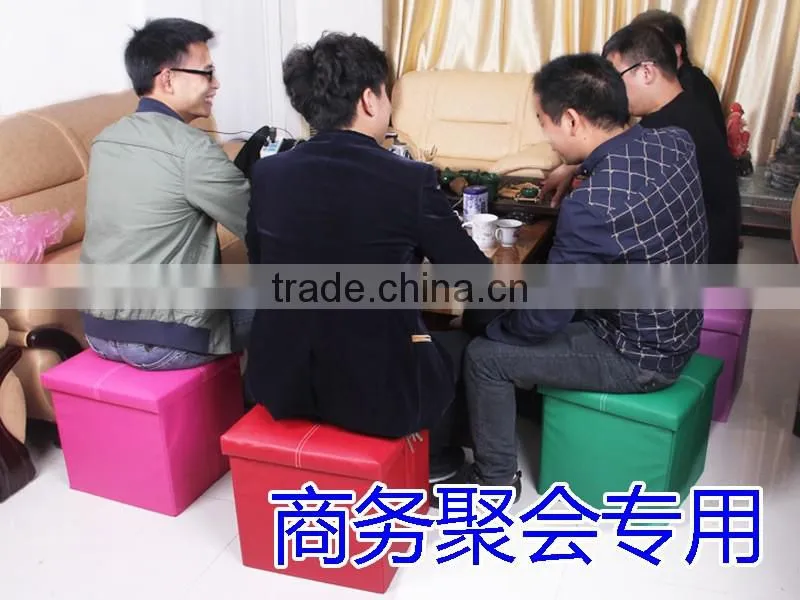N501 Creative Multi-function Storage Box Kids Storage Folding Storage Chair