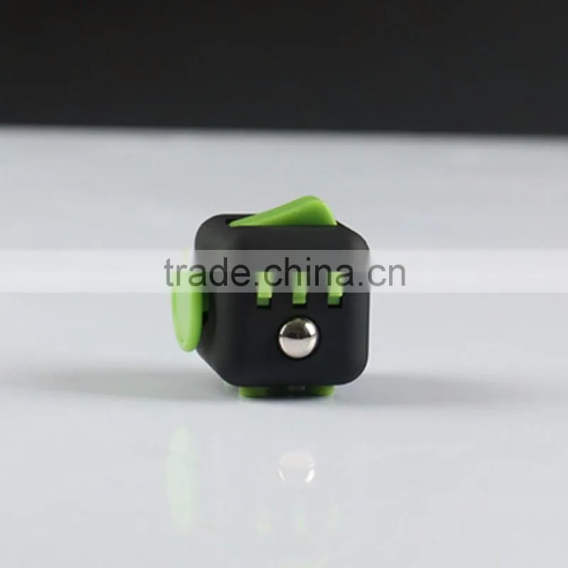 Cheaper Decompression Cube Smooth Button Desk Toy Kids $ adult for Killing Time Relieves Stress Fidget Cube