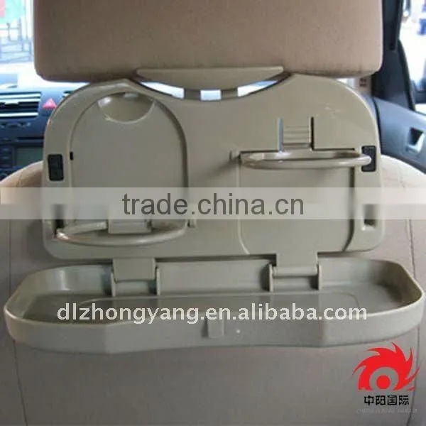 Drink Food Cup Tray Holder Stand Desk Auto Car Back Seat Folding tray table