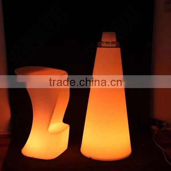 cheap for sea beach stool /popular illuminated furniture led bar chairs