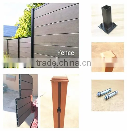 wpc fence panels wholesale, outdoor waterproof vinyl fence