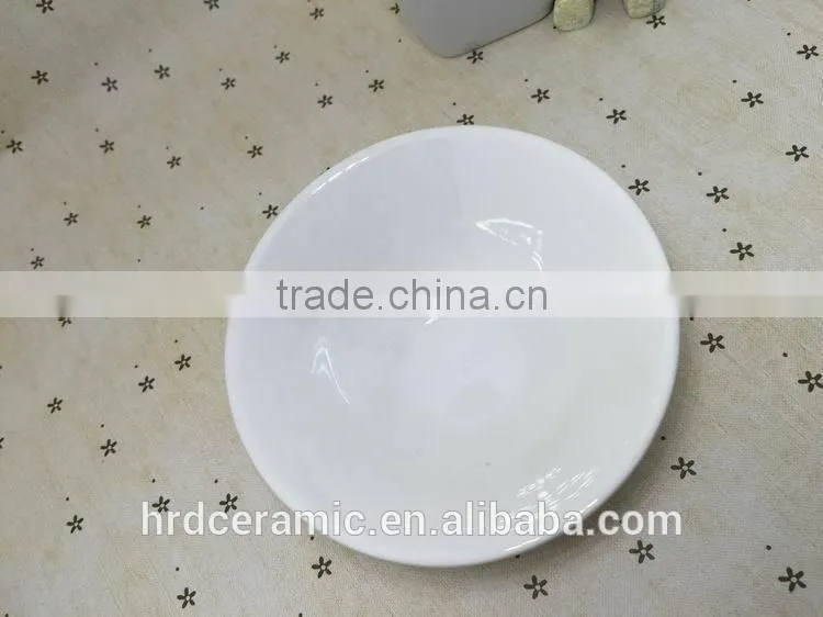 Stocked White Chinese plate