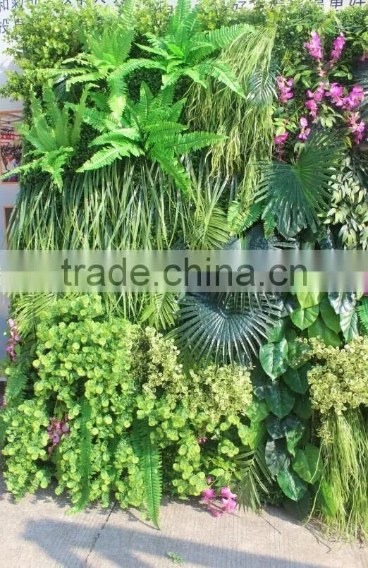 vertical green wall/fake green wall manufacturer