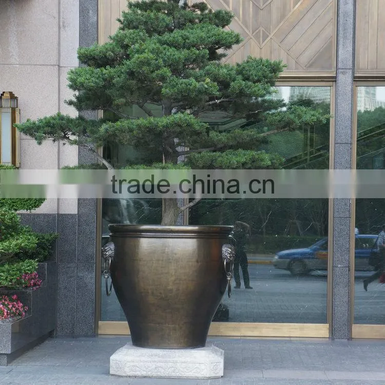 Large fiberglass planter