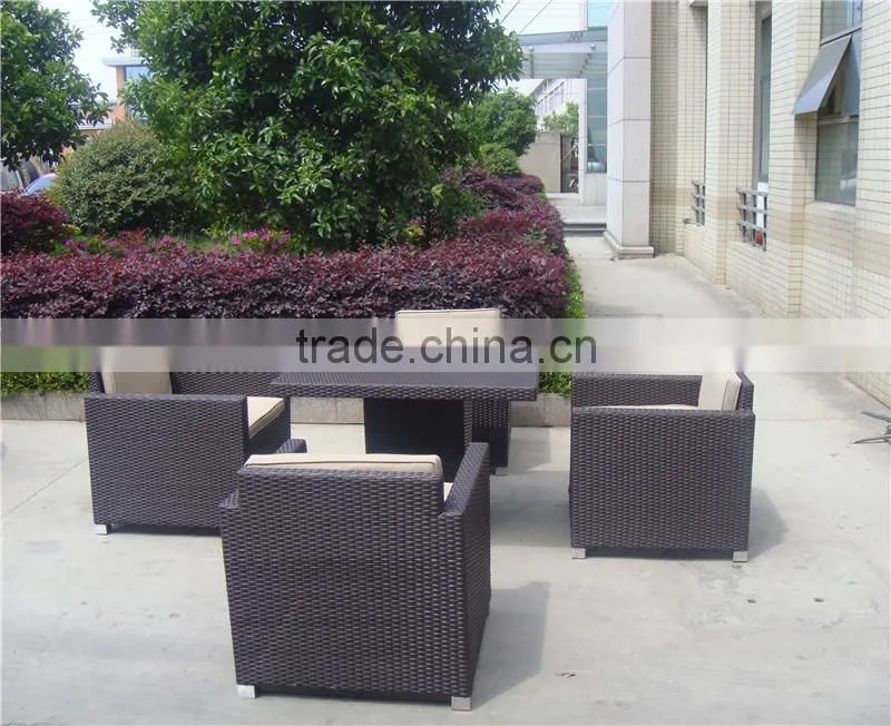 New Design Outdoor Furniture Rattan Club Bar set