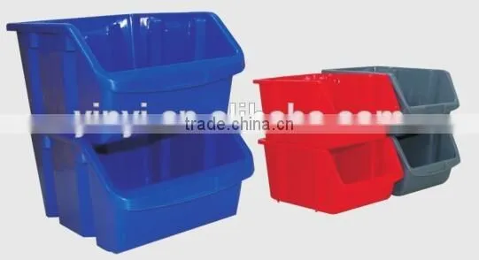 Large Clear Stacking Bin,Plastic storage tool box,combination boxes,stackable bins Plastic PP storage tool bin box ( 1010355)