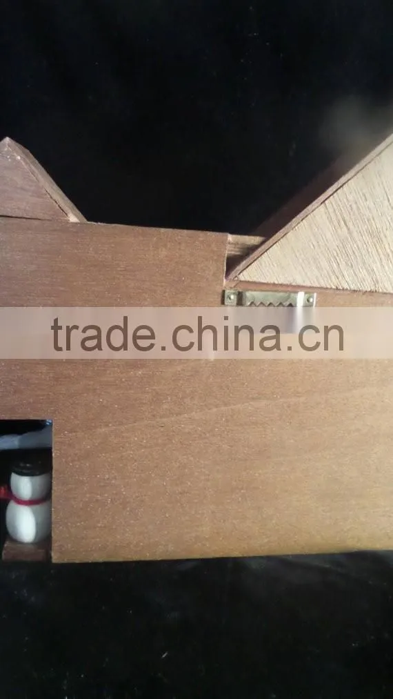 Wall Mountable Christmas House Scenery