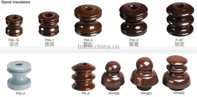 electric ceramic porcelain fence spool insulator 1617 price