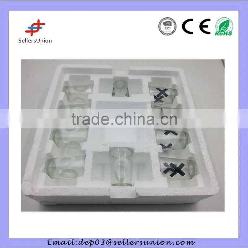 wine glass chess set with checkerboard