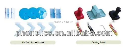 HVAC PIR/PU/Phenolic foam air duct material