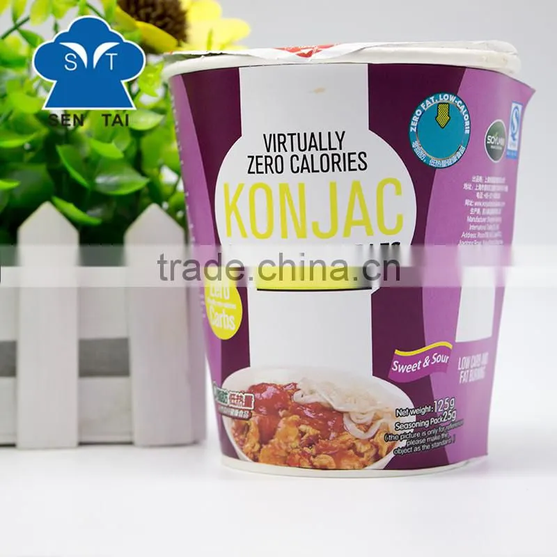 3-5 minute organic dried type wholesale konjac noodles