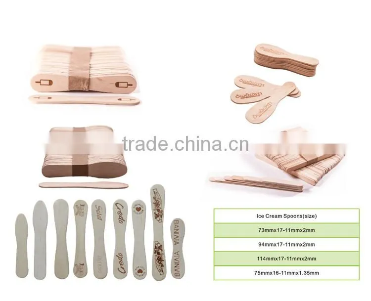 Customized Printed Birch Wood Lollipop Sticks for Candy