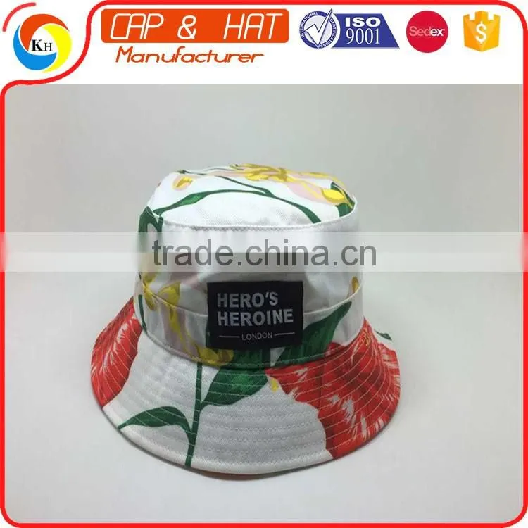 Custom 2015 New Fashion High Quality Colorful Bucket Hat
