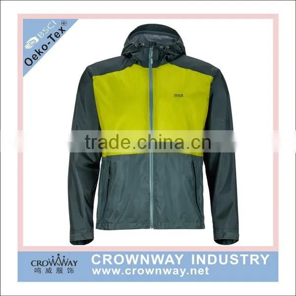 men outdoor wear waterproof seam sealing tape hiking jacket