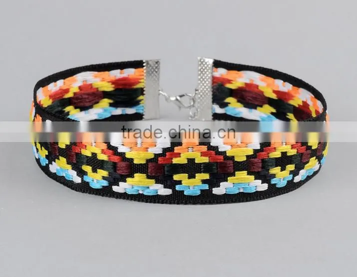 ribbon bow choker necklace butterfly knot necklace handmade ribbon necklace jewelry