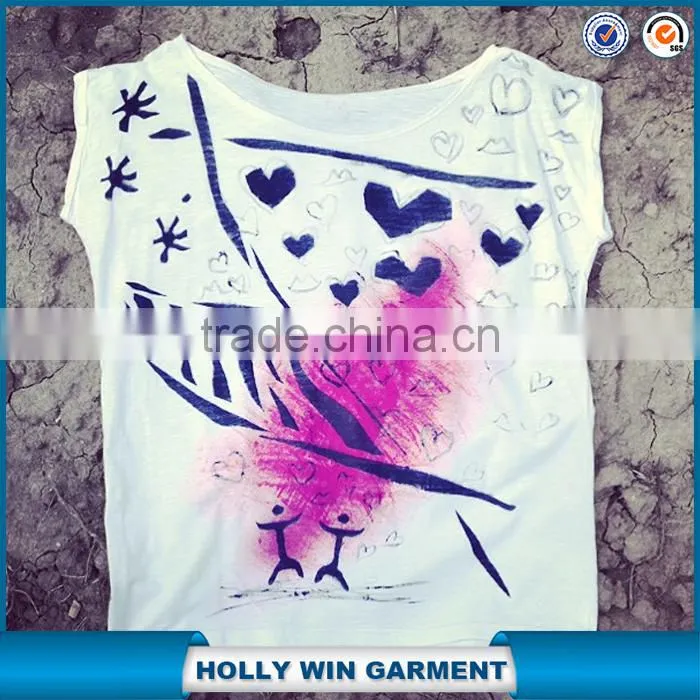 Cheap wholesale men&women fashion custom tshirt