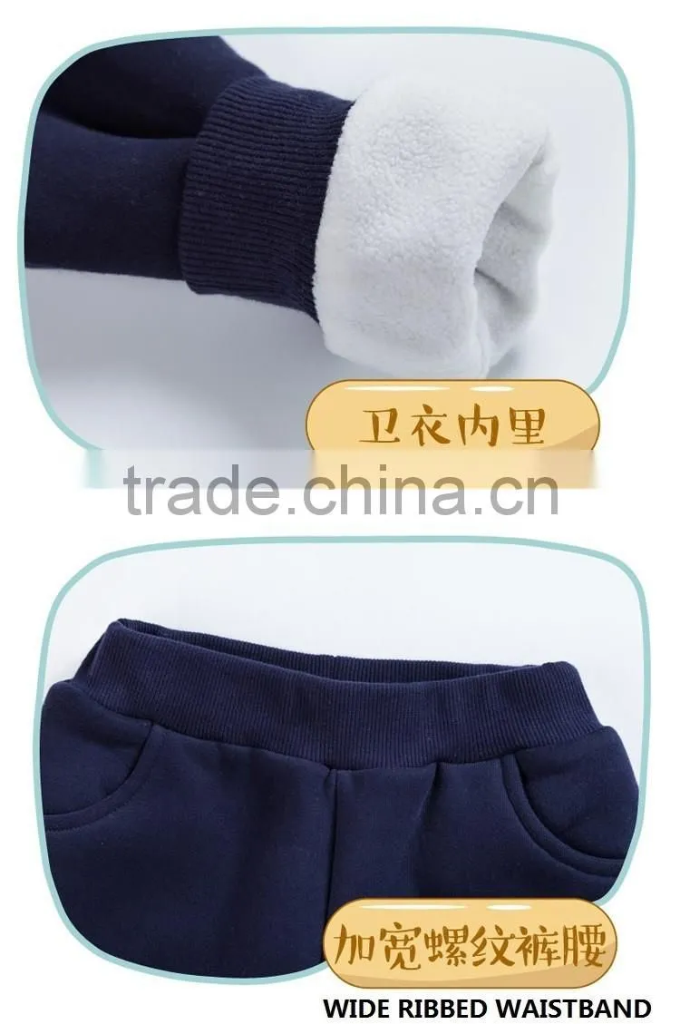 Wholesale Manufacture Children Kids Clothing Girls 3 Pieces Winter Clothes Sets