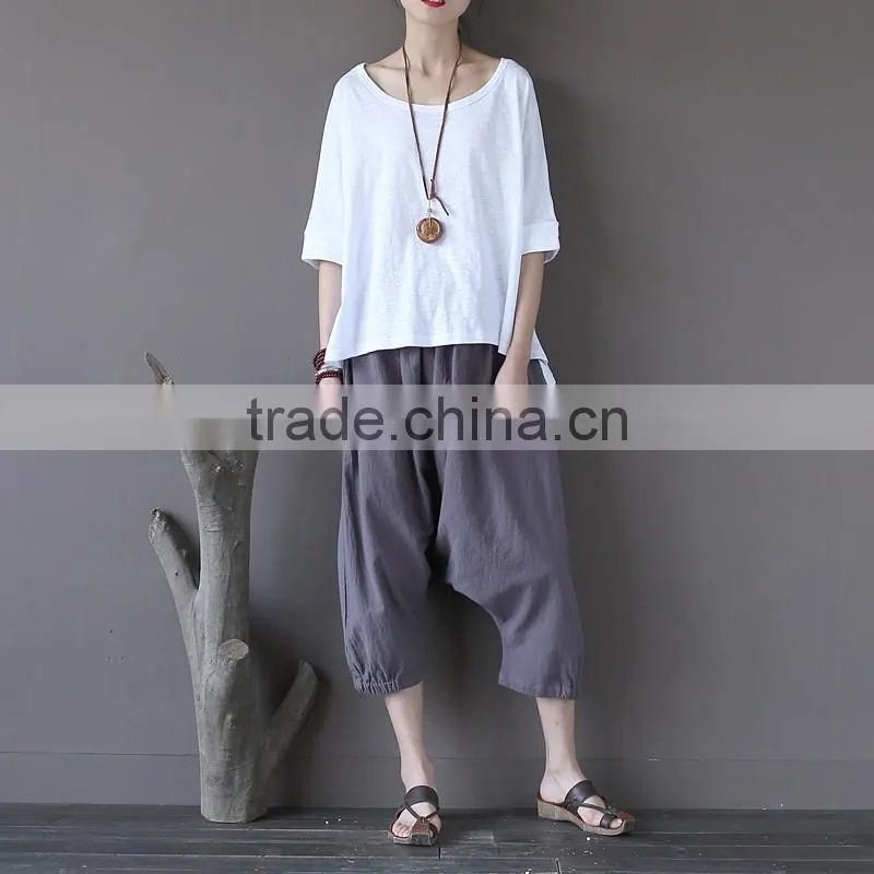 Z&M linen fabric for shirt pure linen women's shirt fabric linen t shirt