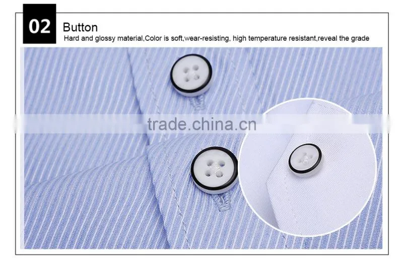 Men's Business slim fit long sleeve shirt of good quality (DSHM104)