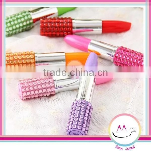 New style hot lipstick ball pen