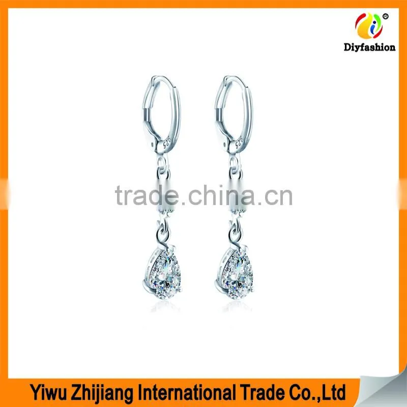 Wholsale Cubic Zirconia Earrings Fancy Earrings For Party Girls