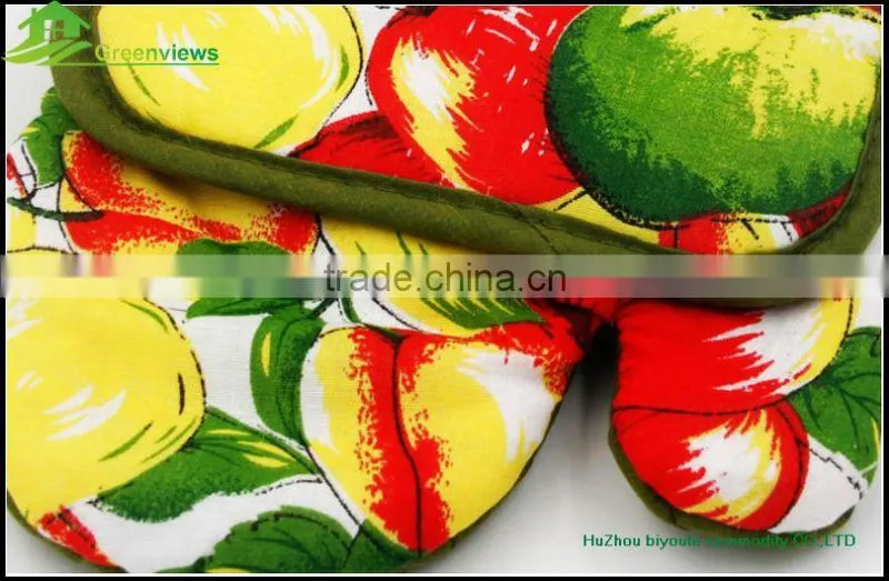 kitchen set towel/pot holder oven mitts kitchen cooking set Oven Glove Pot holder