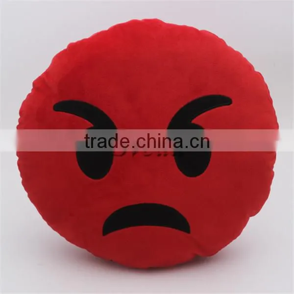 (HOT) Wholesale Plush Emoji Pillow Emoji plush soft toy Emoji toys