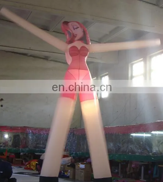 Advertising small inflatable cartoon air dancer sky dancer