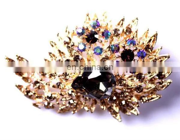 fashion alloy spider brooch