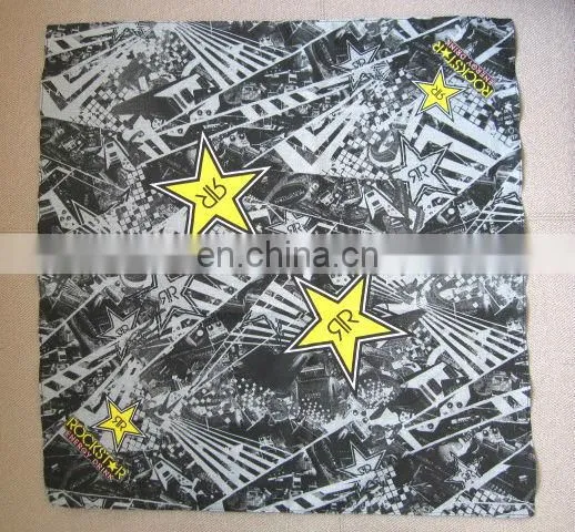 2014 21*21 Inches cotton Square Bandana/Multiscarf Supplier