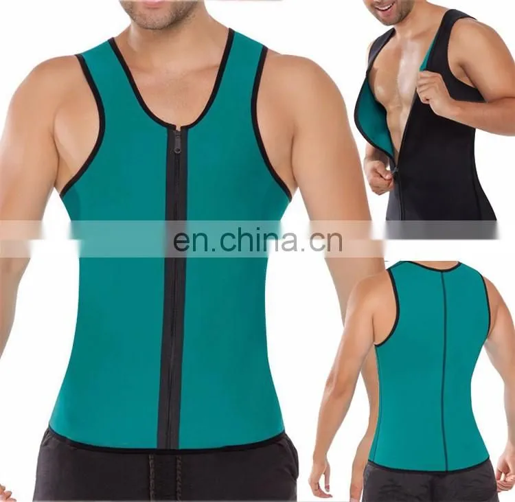 Factory price control tummy zipper waist training corsets weight loss