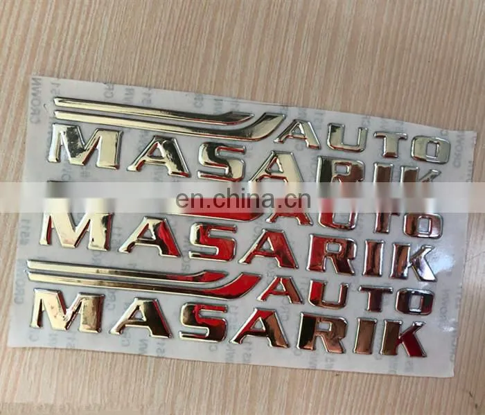 Self-adhesive 3D Soft Stickers for Car Body Decoration