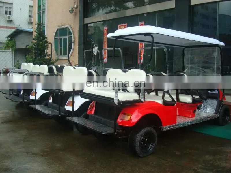 Powerful 48W 4000W high quality fourstar golf cart from China with CE approved